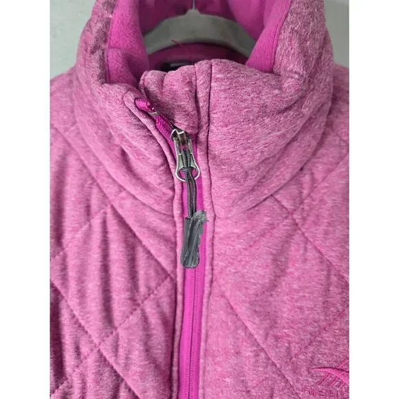 High Sierra Women's Pink Lynn Insulated Quilted Full Zip Jacket Size Medium - Picture 6 of 8